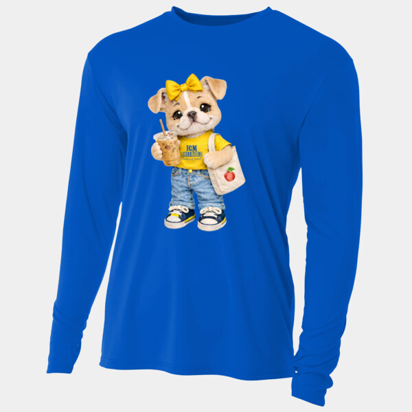 Bulldogs Mascot 20-013 - Adult Cooling Performance Long Sleeve Tee Thumbnail