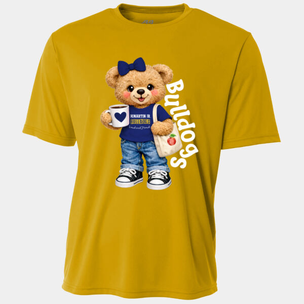 Bulldogs Bear Mascot 20-012 - Adult Cooling Performance Short Sleeve Tee Thumbnail