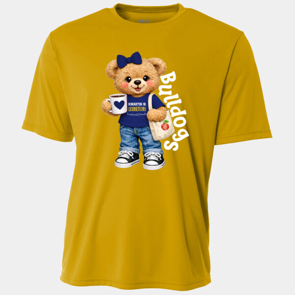 Bulldogs Bear Mascot 20-012 - Adult Cooling Performance Short Sleeve Tee Thumbnail