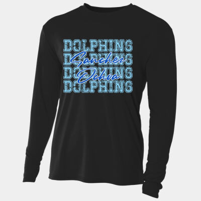 Dolphins 4X Sanchez Ochoa 03-501 - Adult Cooling Performance Long Sleeve Tee Thumbnail