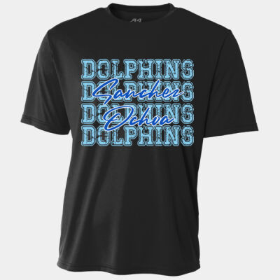 Dolphins 4X Sanchez Ochoa 03-501 - Adult Cooling Performance Short Sleeve Tee Thumbnail