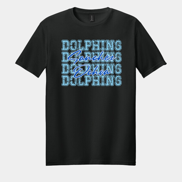 Dolphins 4X Sanchez Ochoa 03-501 - Adult Softstyle ® T Shirt Thumbnail