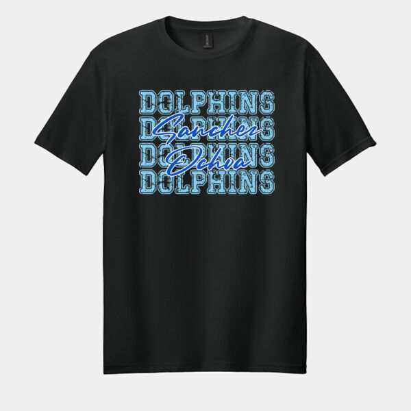 Dolphins 4X Sanchez Ochoa 03-501 - Adult Softstyle ® T Shirt Thumbnail