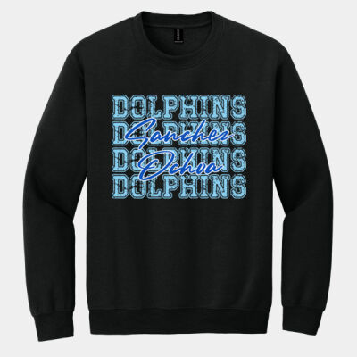 Dolphins 4X Sanchez Ochoa 03-501 - Heavy Blend Crewneck Sweatshirt Thumbnail
