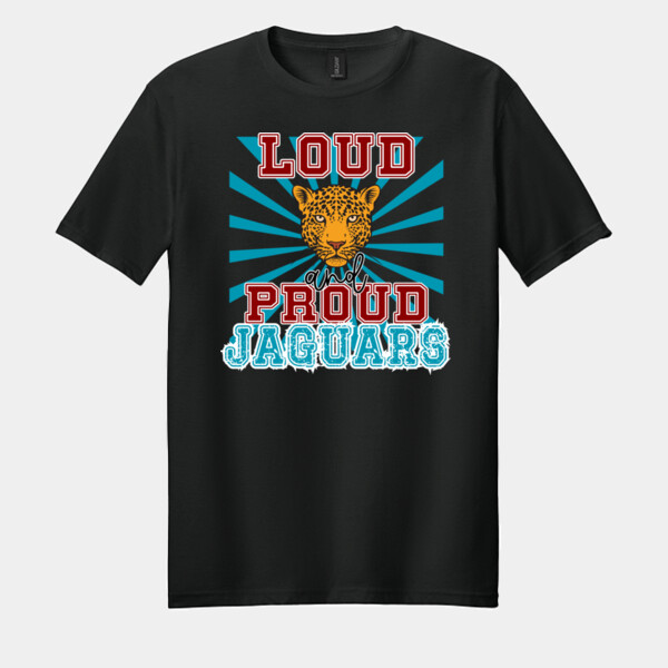 Loud and Proud Jaguars - Adult Softstyle ® T Shirt Thumbnail