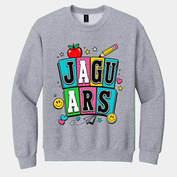 Jaguars 06A-705 - Heavy Blend Crewneck Sweatshirt Thumbnail