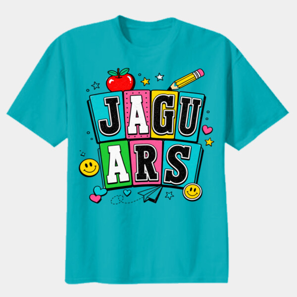 Jaguars 06A-705 - Youth Heavy Cotton 100% Cotton T Shirt Thumbnail