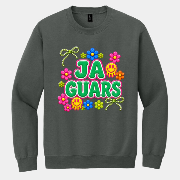 Jaguars Preppy 06A-706 - Heavy Blend Crewneck Sweatshirt Thumbnail