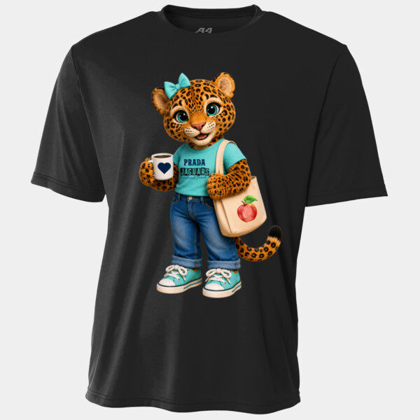 Prada Elementary Jaguar Mascot 06A-707 - Youth Cooling Performance Short Sleeve Tee Thumbnail
