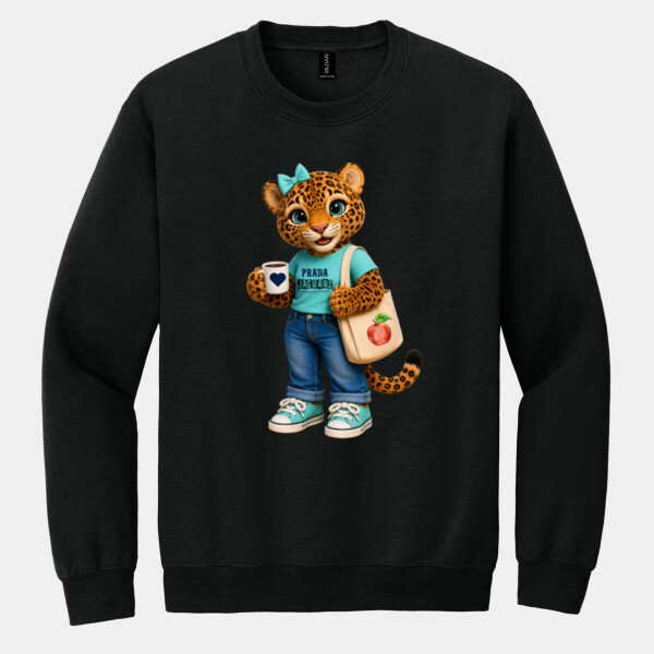 Prada Elementary Jaguar Mascot 06A-707 - Heavy Blend Crewneck Sweatshirt Thumbnail