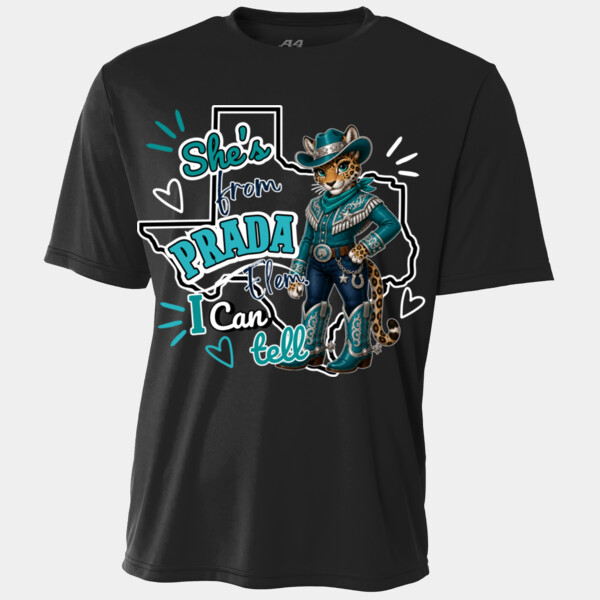She's From Prada Elementary 06A-708 - Youth Cooling Performance Short Sleeve Tee Thumbnail