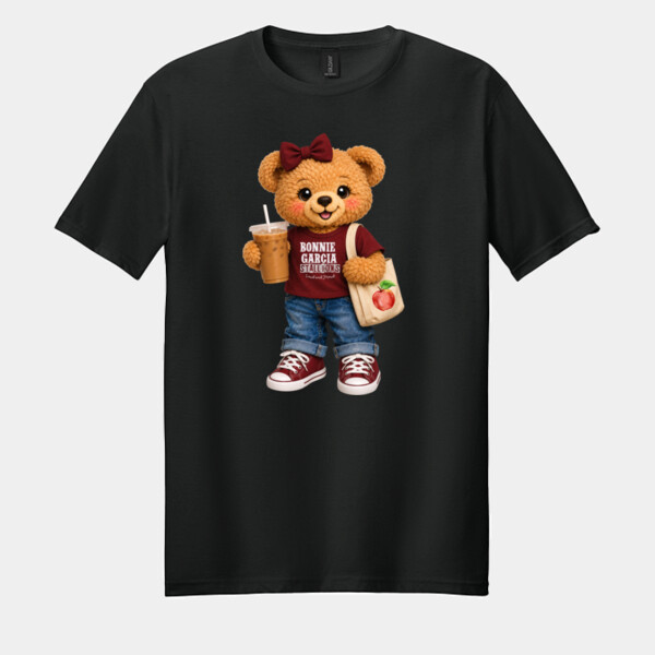 Bonnie Garcia Bear - 05B-500 - Adult Softstyle ® T Shirt Thumbnail
