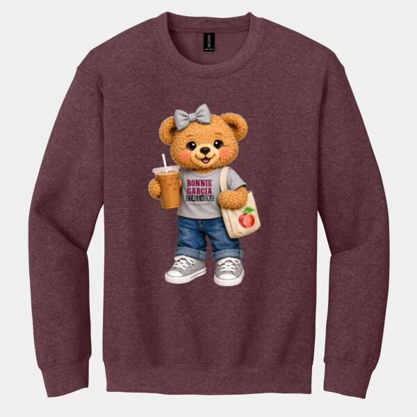 Bonnie Garcia Bear - 05B-501 - Heavy Blend Crewneck Sweatshirt Thumbnail