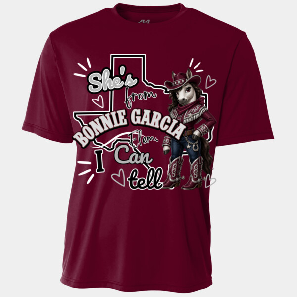 She's From Bonnie 05B-502 - Youth Cooling Performance Short Sleeve Tee Thumbnail