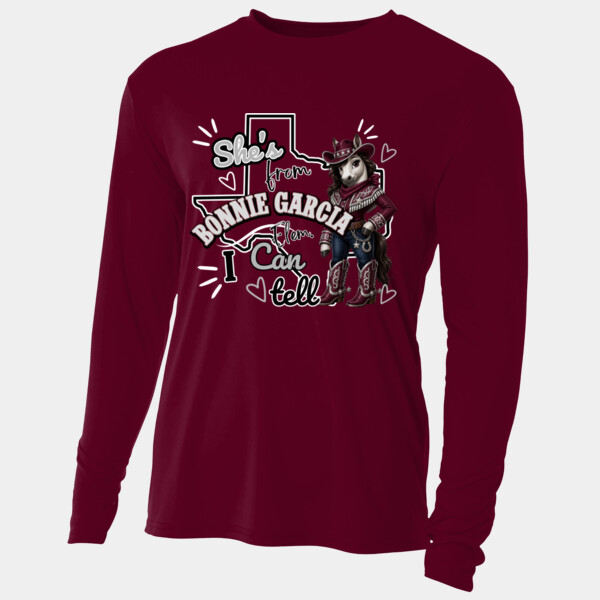 She's From Bonnie 05B-502 - Adult Cooling Performance Long Sleeve Tee Thumbnail
