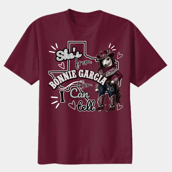 She's From Bonnie 05B-502 - Youth Heavy Cotton 100% Cotton T Shirt Thumbnail