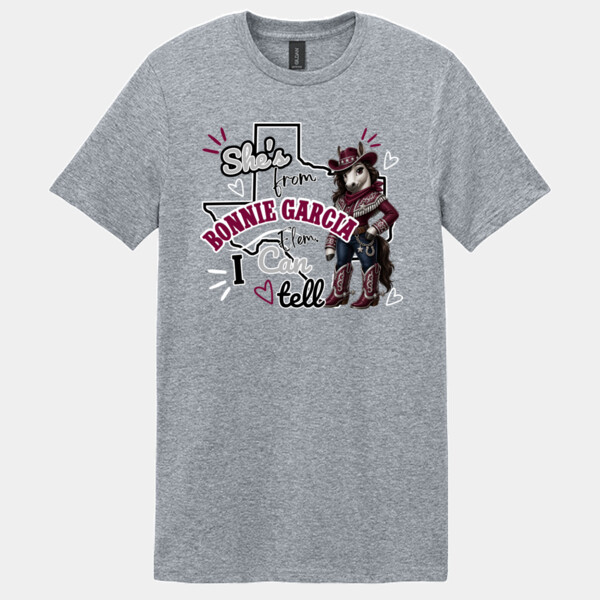 She's From Bonnie 05B-503 - Adult Softstyle ® T Shirt Thumbnail