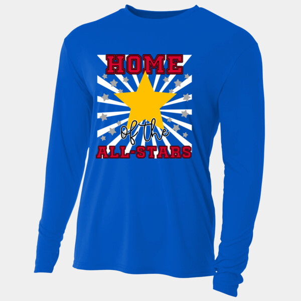 Home of the All Stars 05A-802 - Adult Cooling Performance Long Sleeve Tee Thumbnail