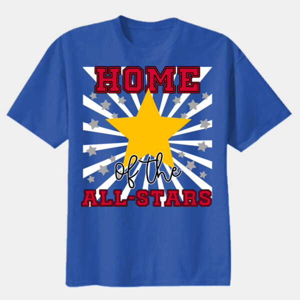Home of the All Stars 05A-802 - Youth Heavy Cotton 100% Cotton T Shirt Thumbnail