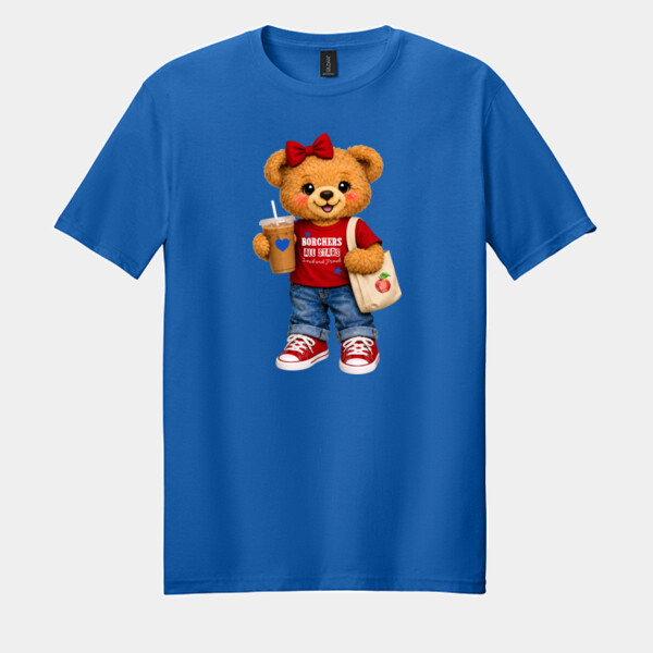 All Stars Borchers Bear 05A-805 - Adult Softstyle ® T Shirt Thumbnail