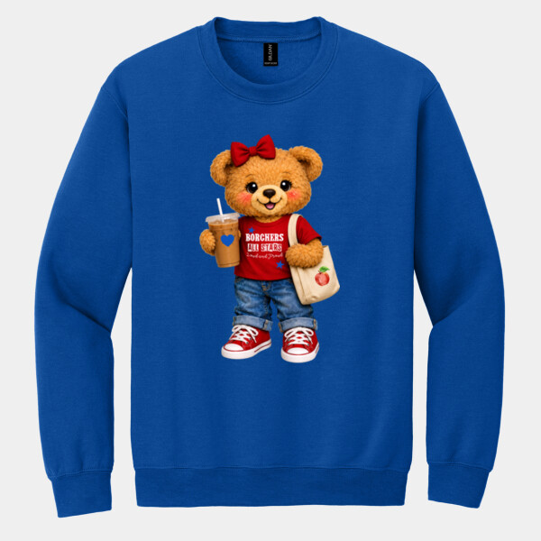 All Stars Borchers Bear 05A-805 - Heavy Blend Crewneck Sweatshirt Thumbnail