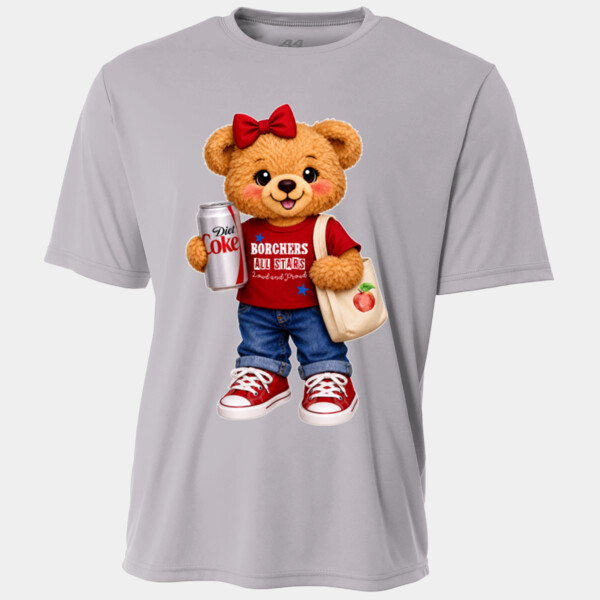 Borchers All Stars – Loud and Proud Bear 05A-806 - Youth Cooling Performance Short Sleeve Tee Thumbnail