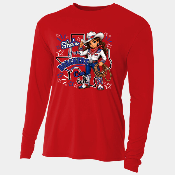 She's From Borchers 05A-807 - Adult Cooling Performance Long Sleeve Tee Thumbnail