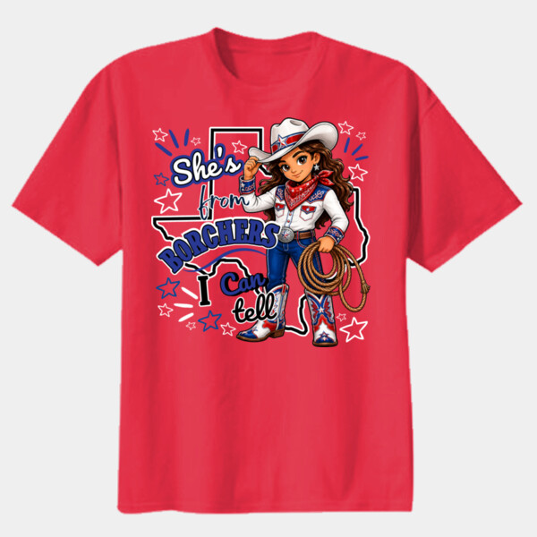 She's From Borchers 05A-807 - Youth Heavy Cotton 100% Cotton T Shirt Thumbnail