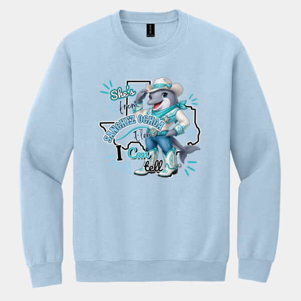She's from Sanchez Ochoa I Can Tell – 03-502 - Heavy Blend Crewneck Sweatshirt Thumbnail
