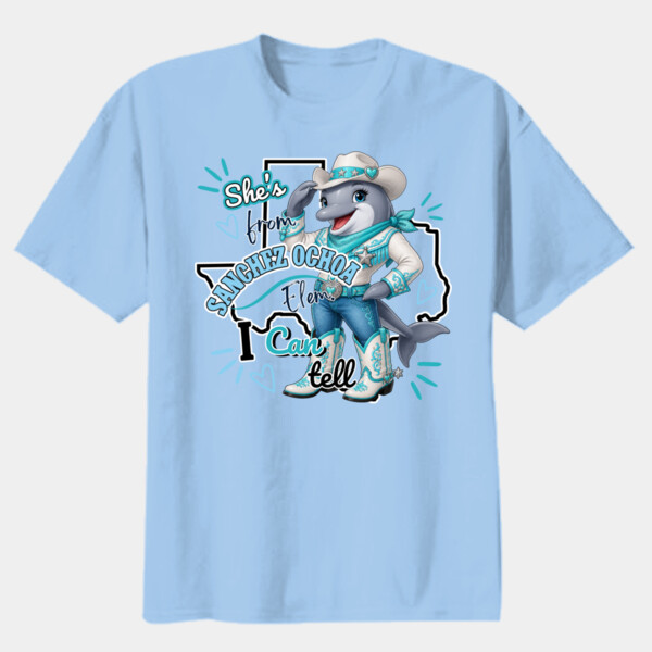She's from Sanchez Ochoa I Can Tell – 03-502 - Youth Heavy Cotton 100% Cotton T Shirt Thumbnail