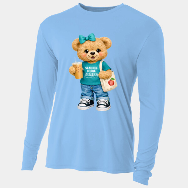 Sanchez Ochoa Dolphins – Loud and Proud 03-503 - Adult Cooling Performance Long Sleeve Tee Thumbnail