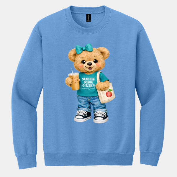 Sanchez Ochoa Dolphins – Loud and Proud 03-503 - Heavy Blend Crewneck Sweatshirt Thumbnail