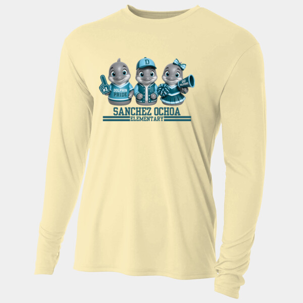 Sanchez Ochoa Ducks 03-505 - Adult Cooling Performance Long Sleeve Tee Thumbnail
