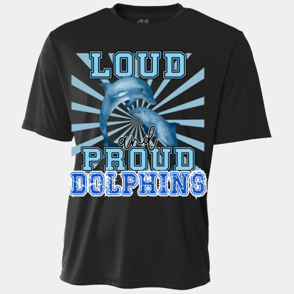 Loud and Proud Dolphins 20A-200 - Youth Cooling Performance Short Sleeve Tee Thumbnail