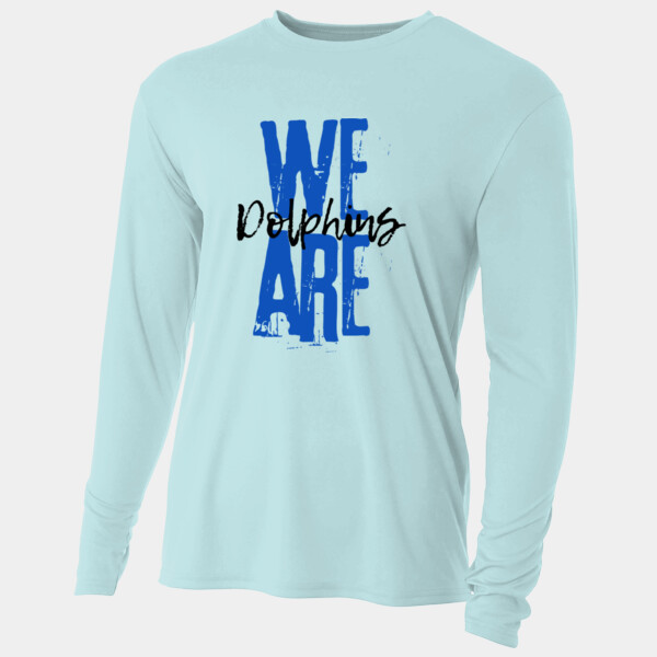 We Are Dolphins 20A-203 - Adult Cooling Performance Long Sleeve Tee Thumbnail