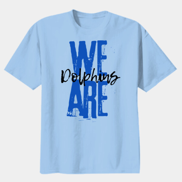 We Are Dolphins 20A-203 - Youth Heavy Cotton 100% Cotton T Shirt Thumbnail