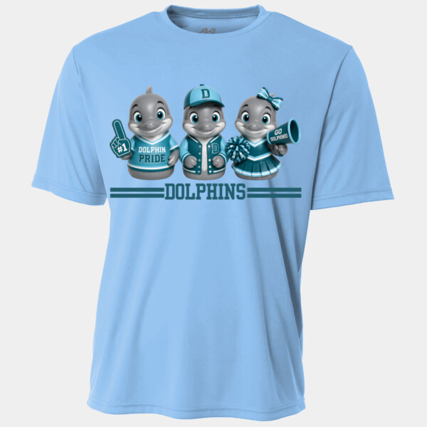 Dolphin Ducks 20A-204 - Youth Cooling Performance Short Sleeve Tee Thumbnail