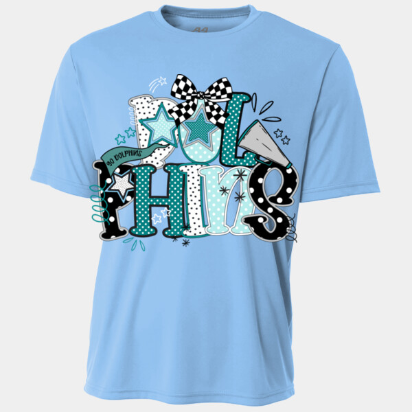 Dolphins Preppy 20A-206 - Youth Cooling Performance Short Sleeve Tee Thumbnail