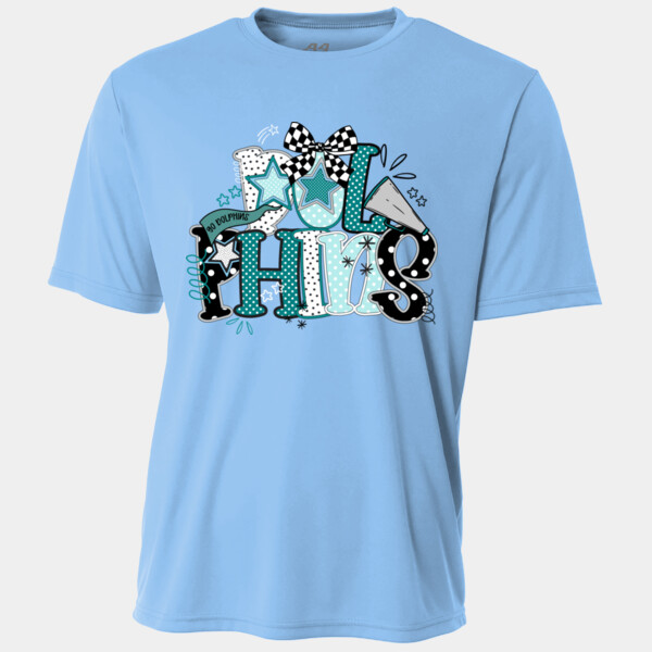 Dolphins Preppy 20A-206 - Adult Cooling Performance Short Sleeve Tee Thumbnail
