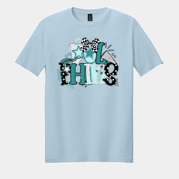 Dolphins Preppy 20A-206 - Adult Softstyle ® T Shirt Thumbnail