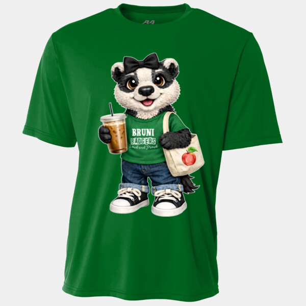 Bruni Badgers Mascot 02-200 - Youth Cooling Performance Short Sleeve Tee Thumbnail