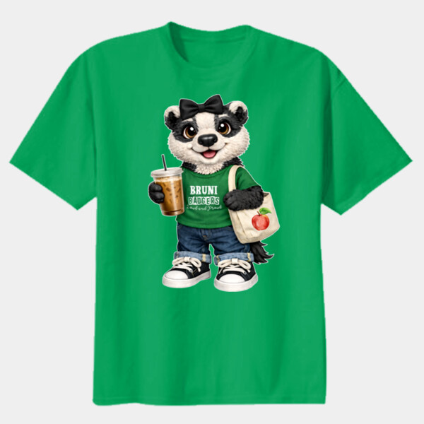 Bruni Badgers Mascot 02-200 - Youth Heavy Cotton 100% Cotton T Shirt Thumbnail