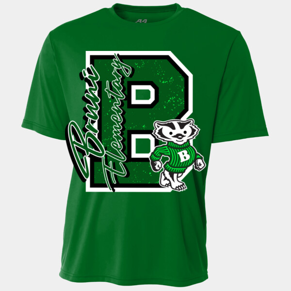 Bruni Badgers 02-201 - Youth Cooling Performance Short Sleeve Tee Thumbnail