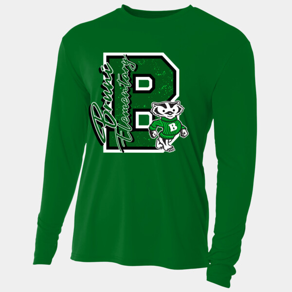 Bruni Badgers 02-201 - Adult Cooling Performance Long Sleeve Tee Thumbnail