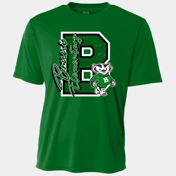 Bruni Badgers 02-201 - Adult Cooling Performance Short Sleeve Tee Thumbnail