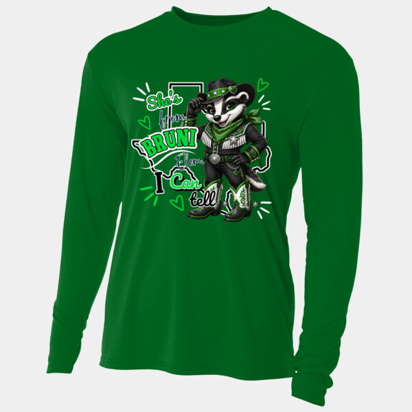 She's From Bruni, I Can Tell 02-203 - Adult Cooling Performance Long Sleeve Tee Thumbnail