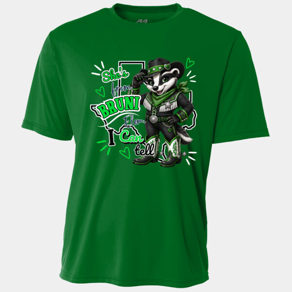 She's From Bruni, I Can Tell 02-203 - Adult Cooling Performance Short Sleeve Tee Thumbnail