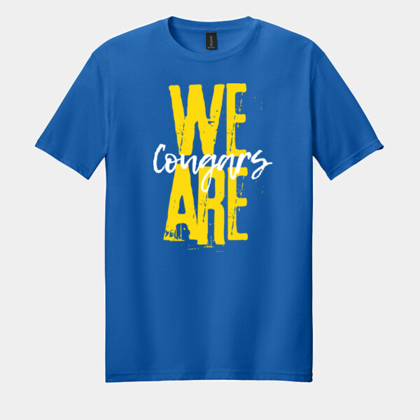 We Are Cougars 21-000 - Adult Softstyle ® T Shirt Thumbnail