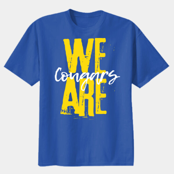 We Are Cougars 21-000 - Youth Heavy Cotton 100% Cotton T Shirt Thumbnail
