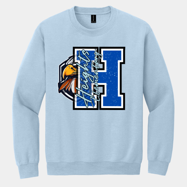 Heights Elementary 02-700 - Heavy Blend Crewneck Sweatshirt Thumbnail